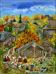 Russian Village.  2005 